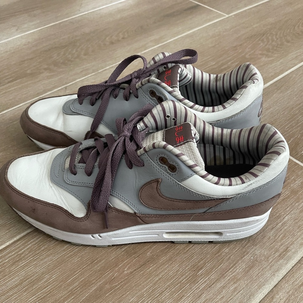 Nike Air Max 1 Premium Shima Shima Summit White Brown size 14